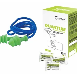 Tapon auditivo Libus Quantum c/cordon y bolsa (caja 250 und)