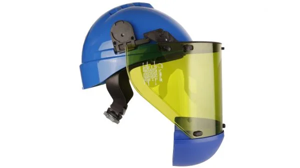 Protector Facial Contra Arco Eléctrico+ Casco+ Adaptador