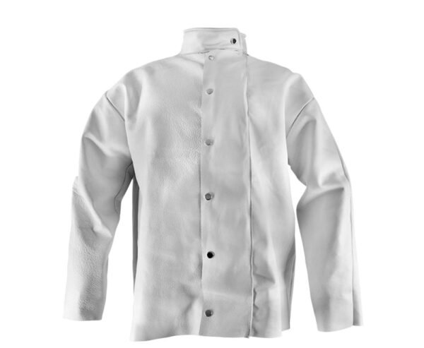 CHAQUETA CUERO SOLDADOR NACIONAL con velcro broche tapeta y ajuste manga