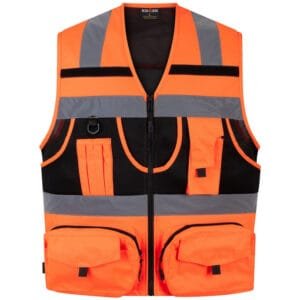 CHALECO GEOLOGO MINERO KUMEN GEOPLUS NARANJO