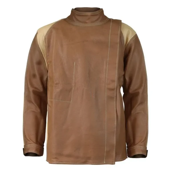 CHAQUETA CUERO ABSOLUTE FIRE WELDER PRO